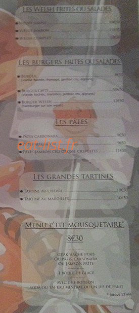Le cyrano — carte page 2