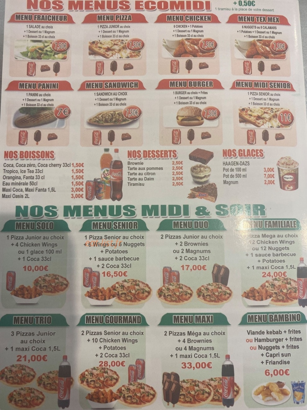 Le Milano — carte page 2