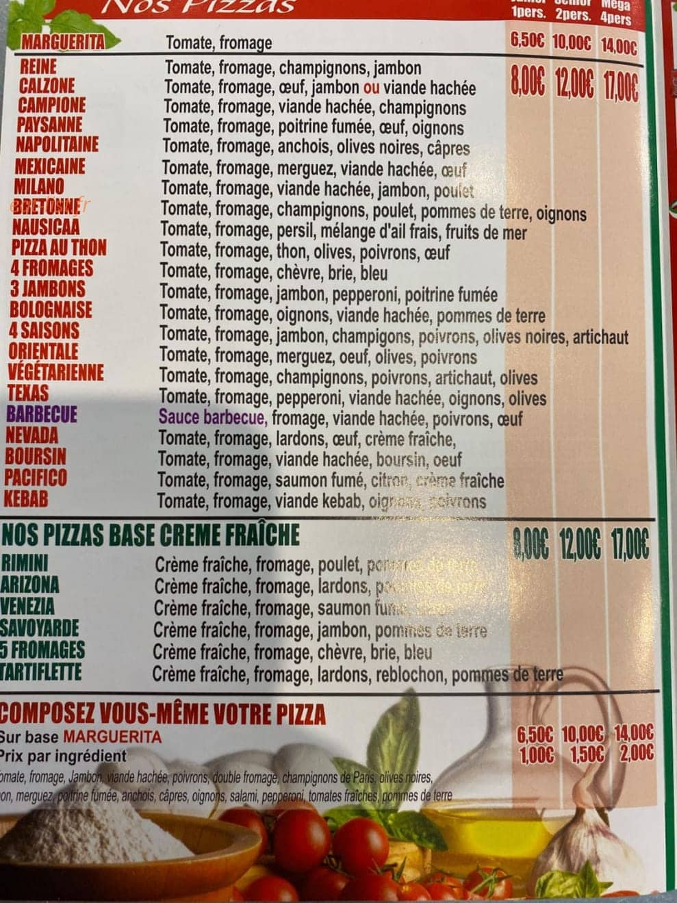 Le Milano — carte page 1
