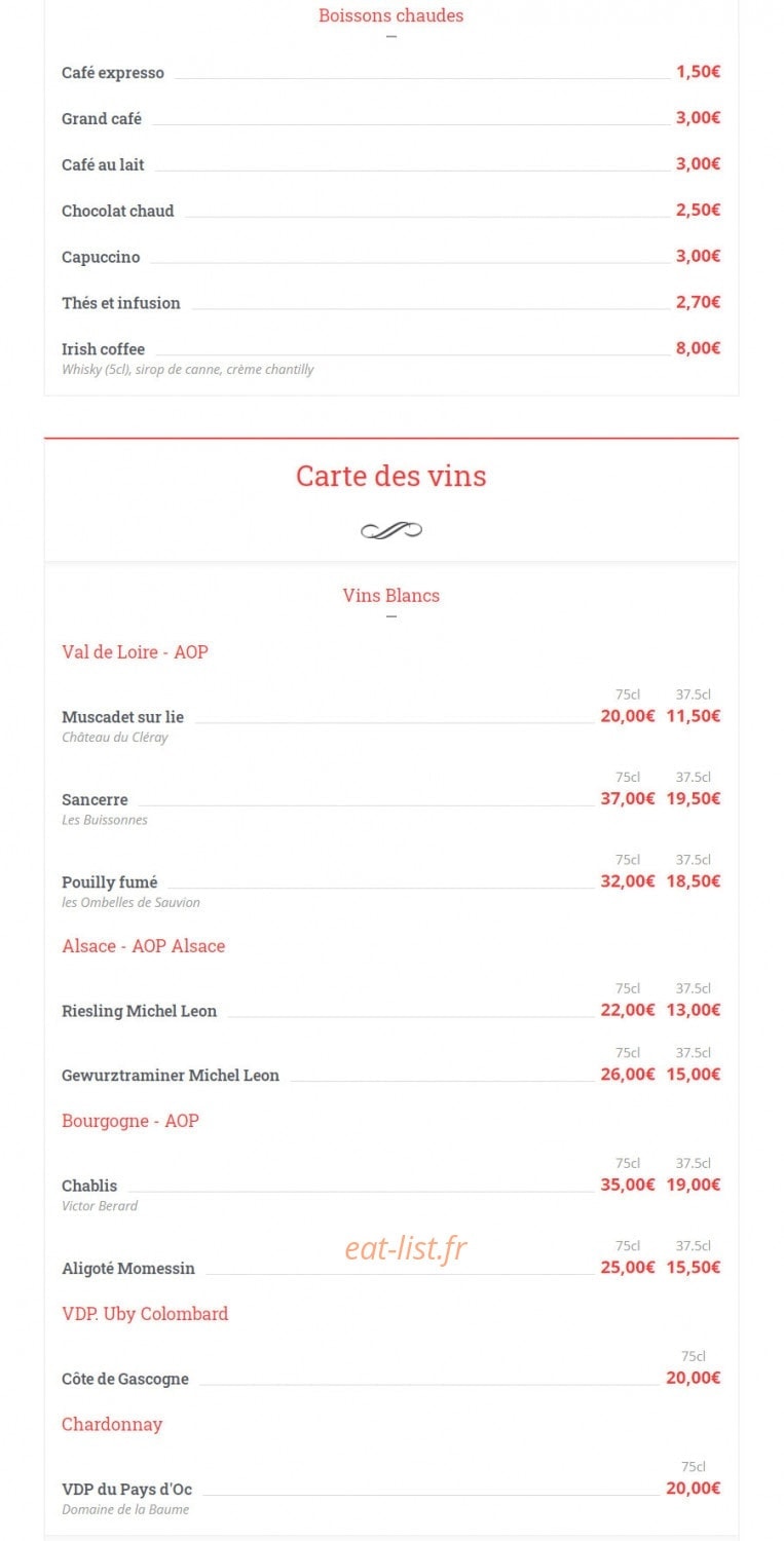 Le Swan — carte page 10