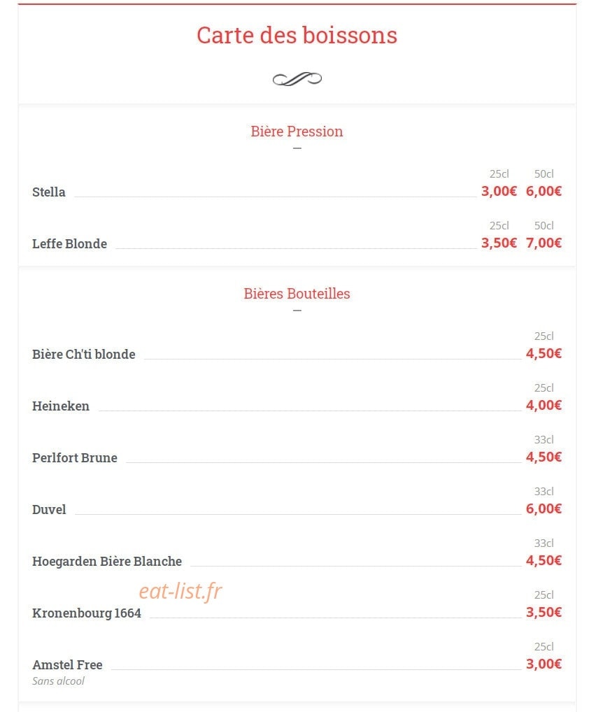 Le Swan — carte page 6