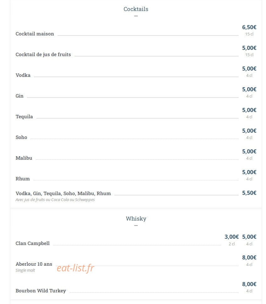 Le Thalassa — carte page 8