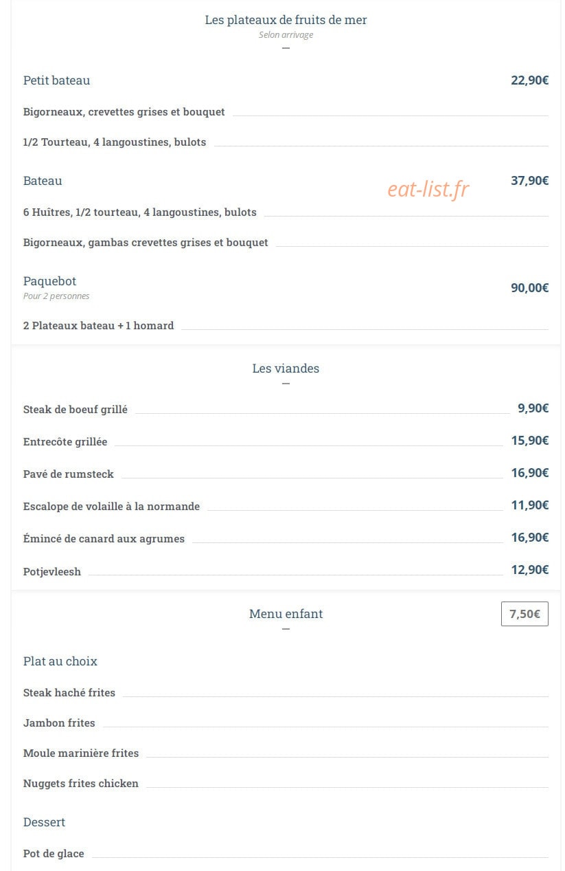 Le Thalassa — carte page 4