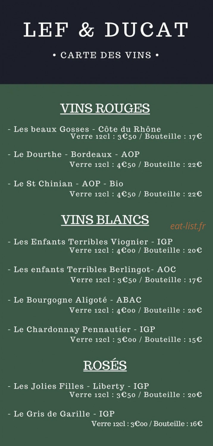 Lef et ducat — carte page 3