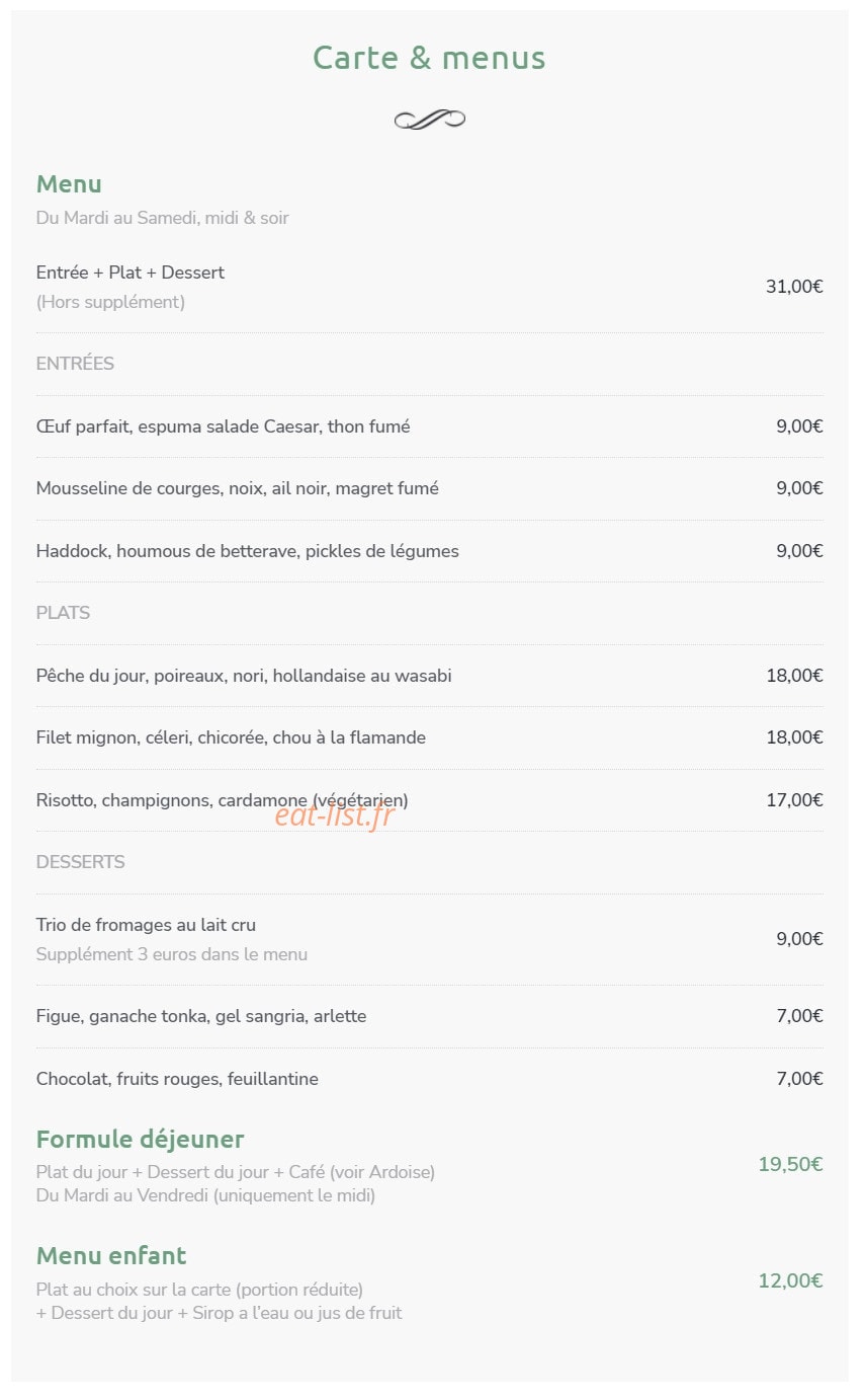 Ortie — carte page 1