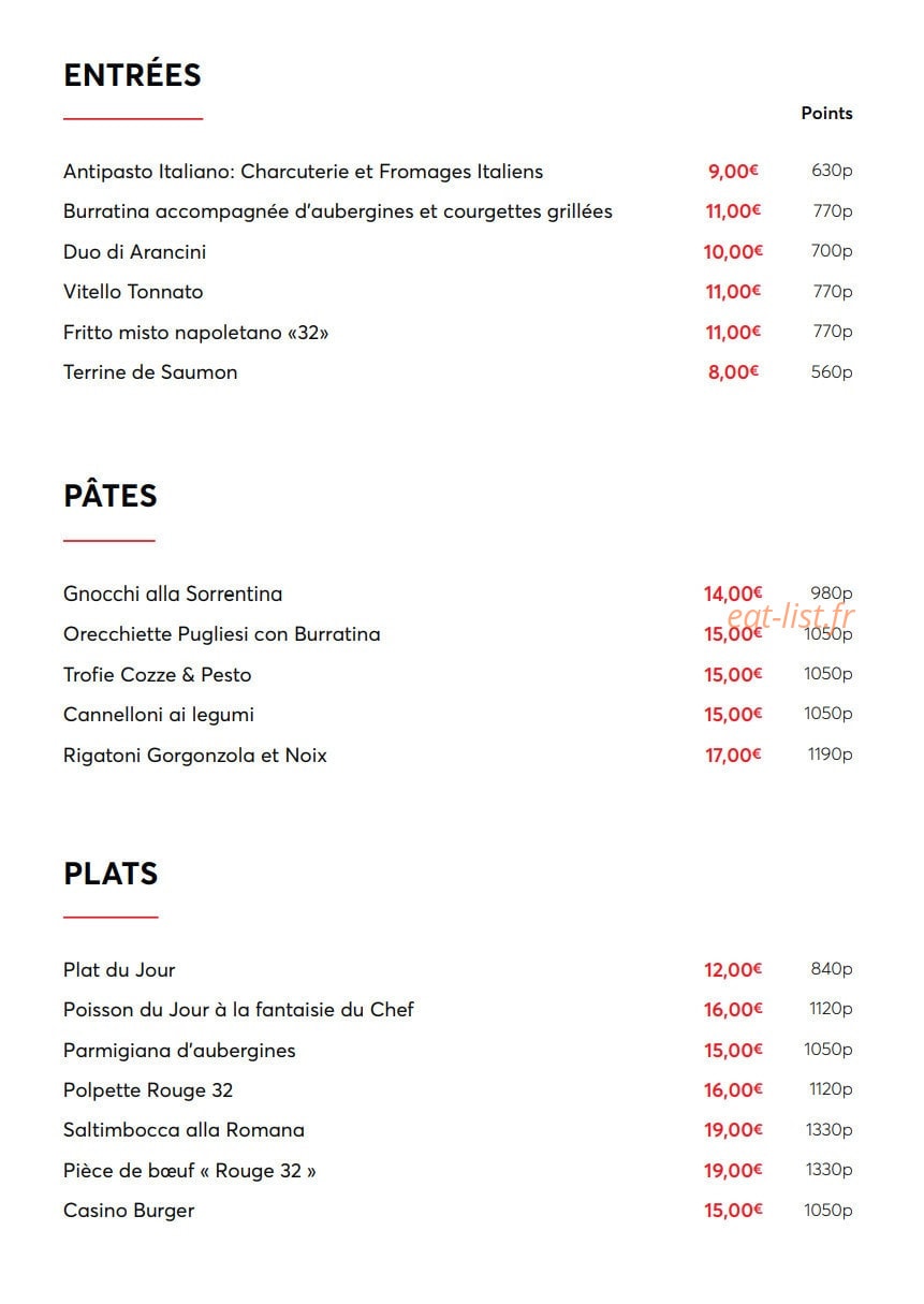 Rouge 32 — carte page 2