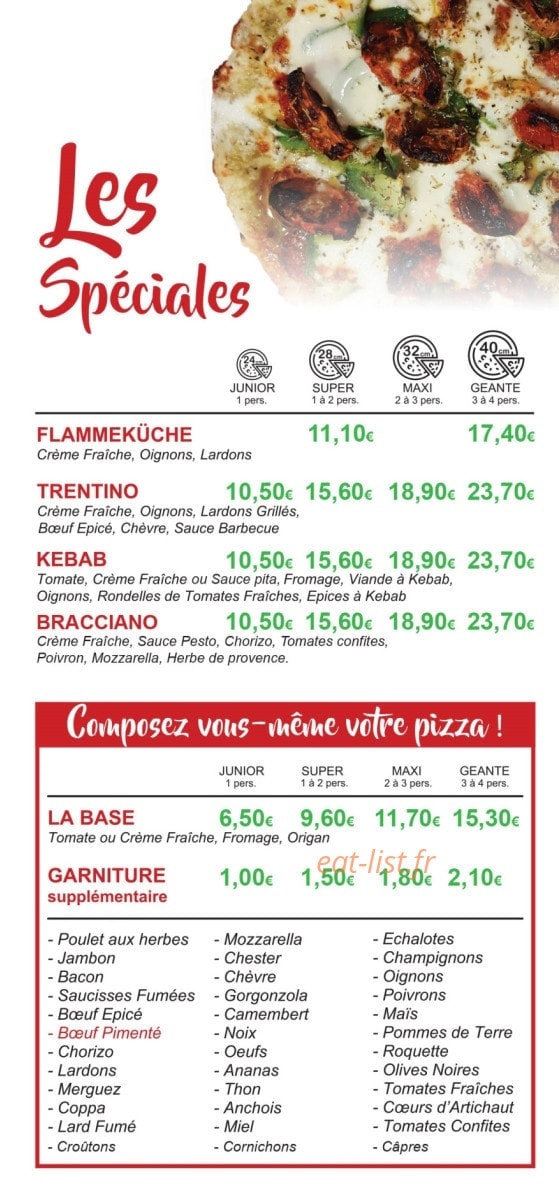 Spizza Carola — carte page 5