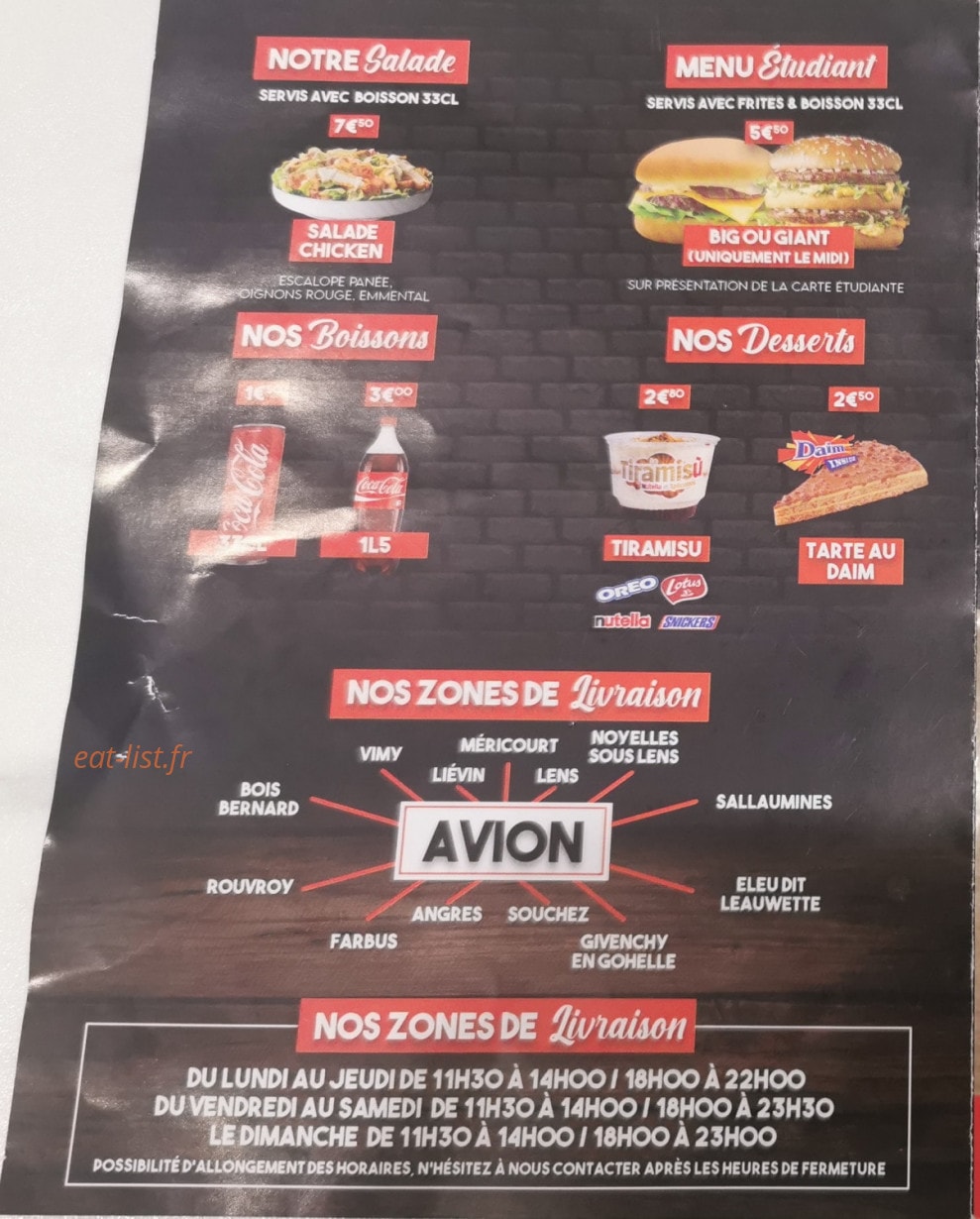 Au 44 burger — carte page 4