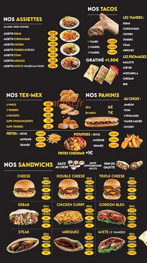 La pizzeria de beaurains — carte page 2