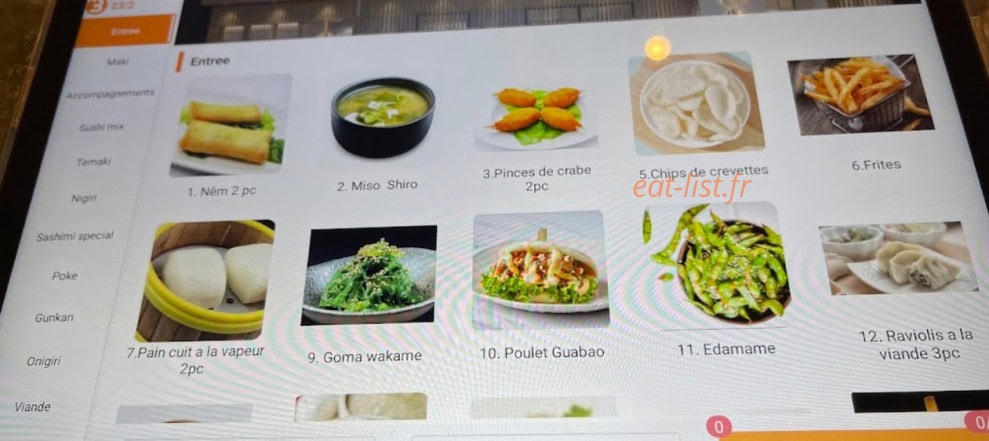 Yummy — carte page 1