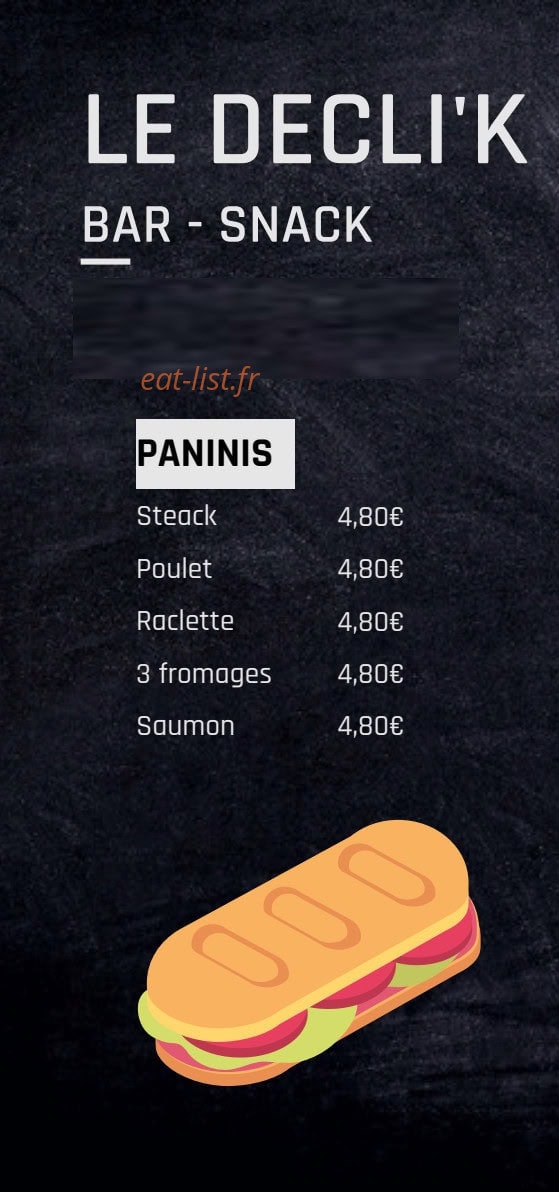 Le Decli’K — carte page 1