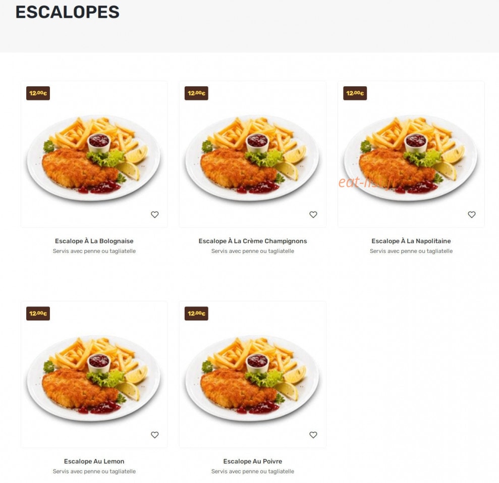 Allo Pizza Plus — carte page 6