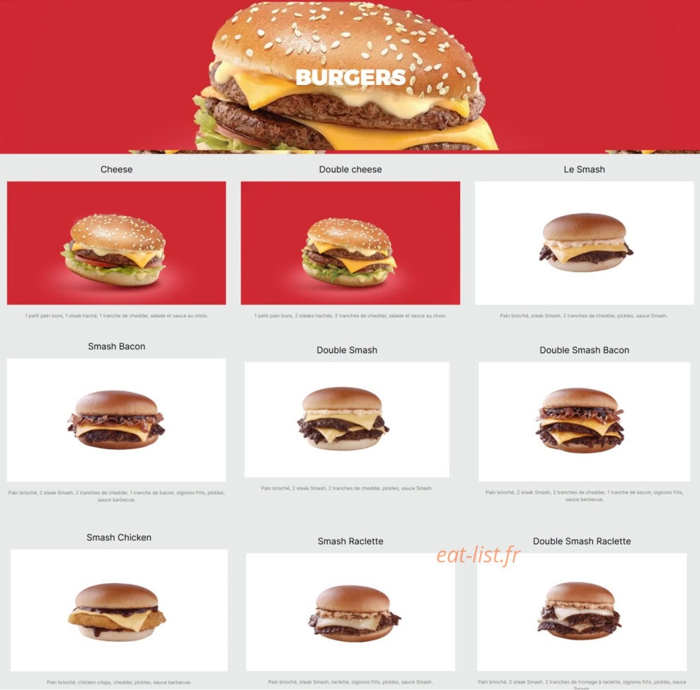 Tacos Avenue — carte page 3