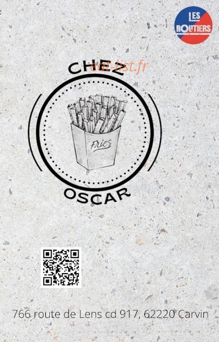 Chez oscar — carte page 1