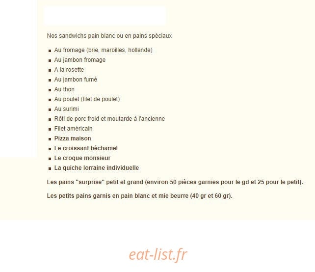 L'Epi d'OR — carte page 5