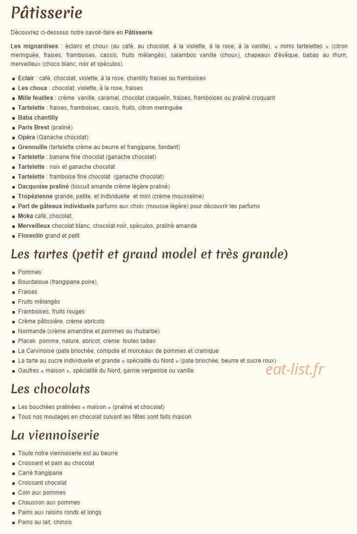 L'Epi d'OR — carte page 2