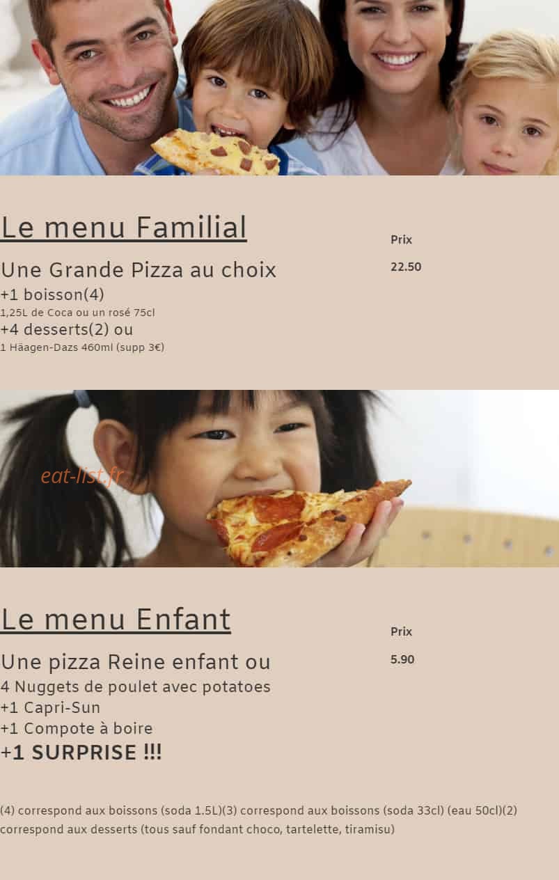Pizza City — carte page 9