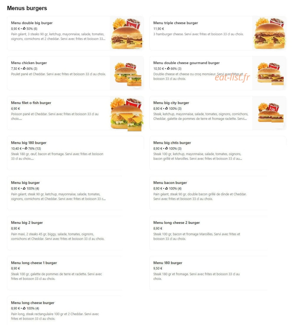 Pizza Service — carte page 5