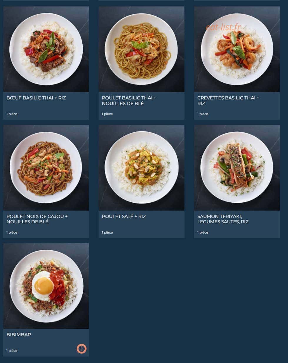 Taobento — carte page 6