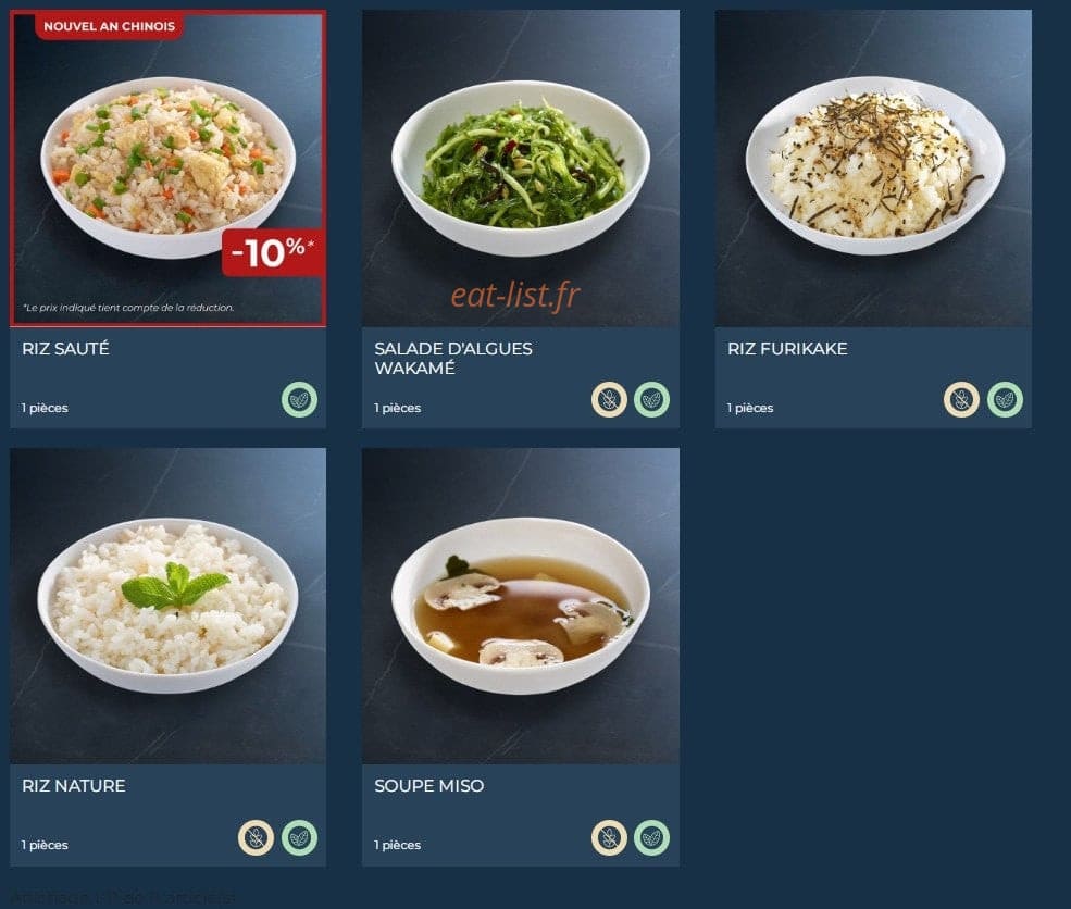 Taobento — carte page 20