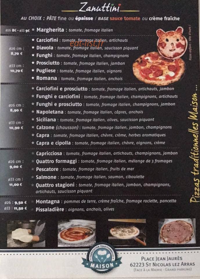 Zanuttini — carte page 1