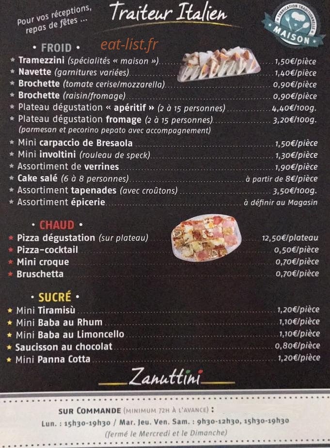 Zanuttini — carte page 2