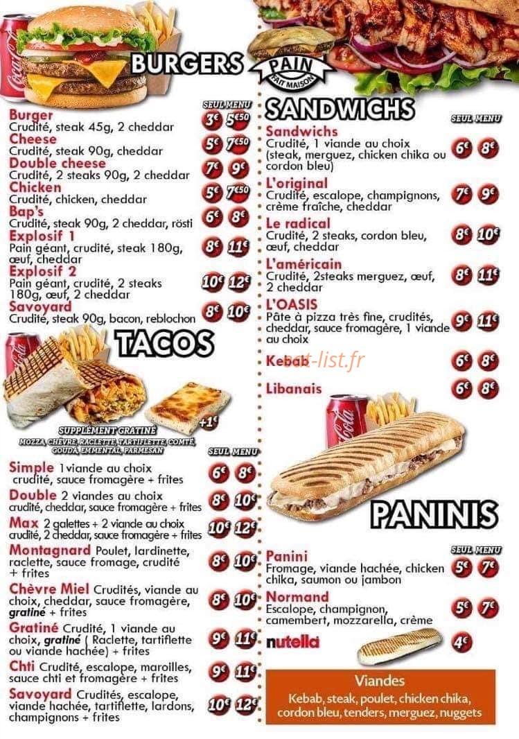 L’oasis — carte page 2