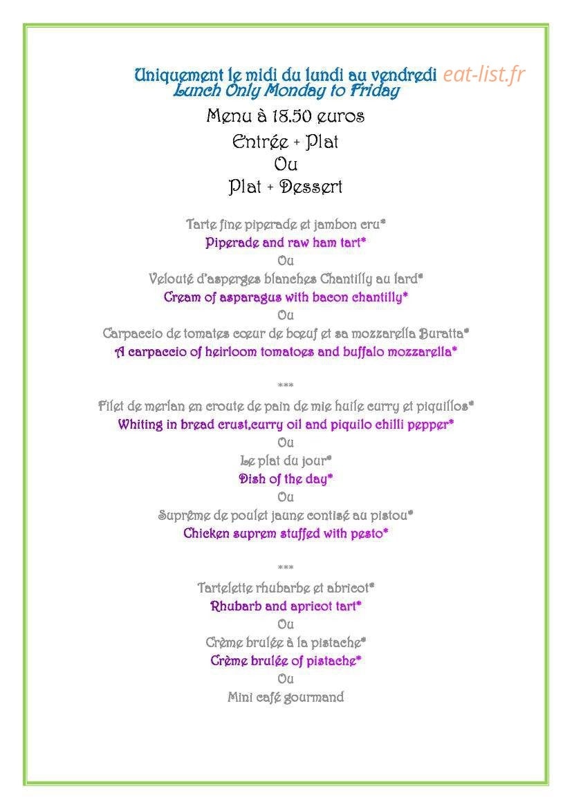 Cap resto — carte page 3
