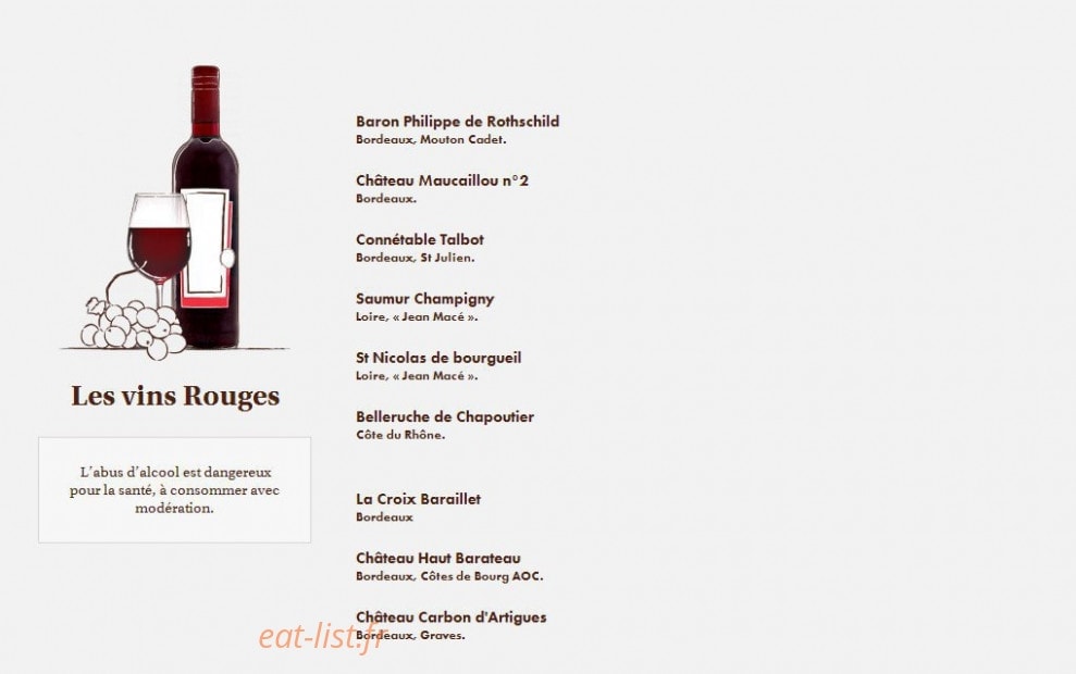 Le Comptoir du Malt — carte page 25