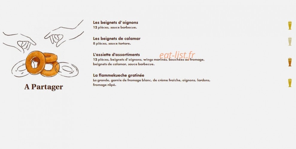 Le Comptoir du Malt — carte page 4