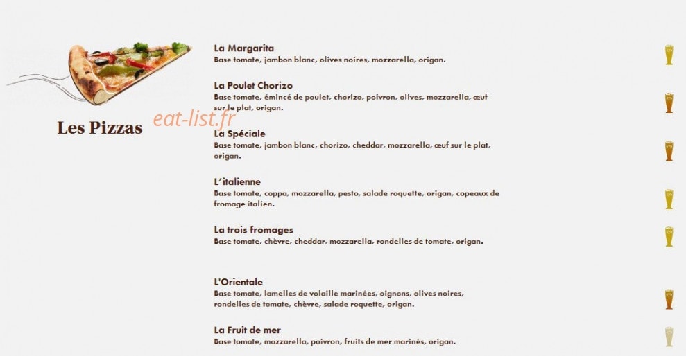 Le Comptoir du Malt — carte page 16