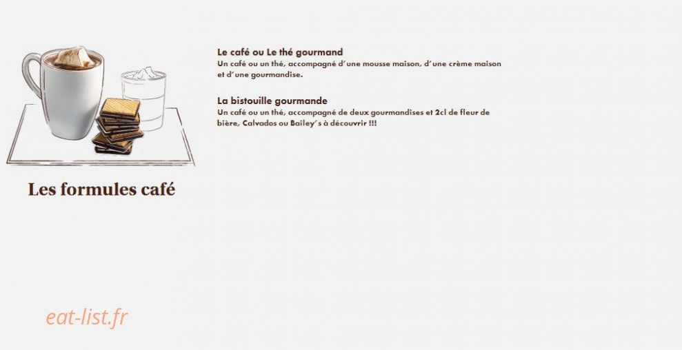 Le Comptoir du Malt — carte page 22