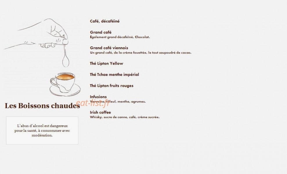 Le Comptoir du Malt — carte page 27