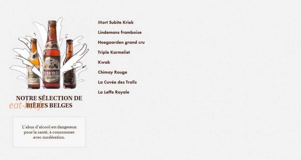 Le Comptoir du Malt — carte page 37