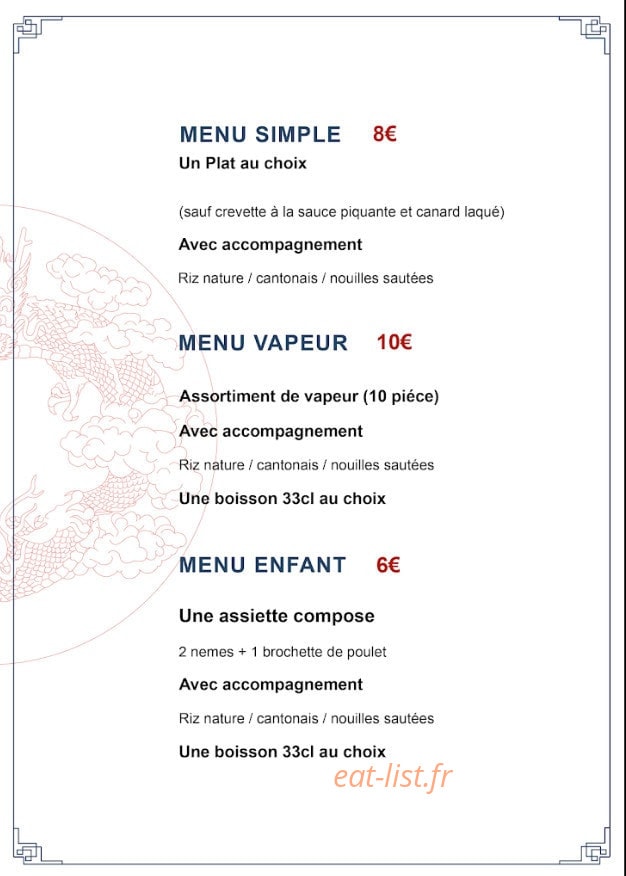 Le Dragon — carte page 6