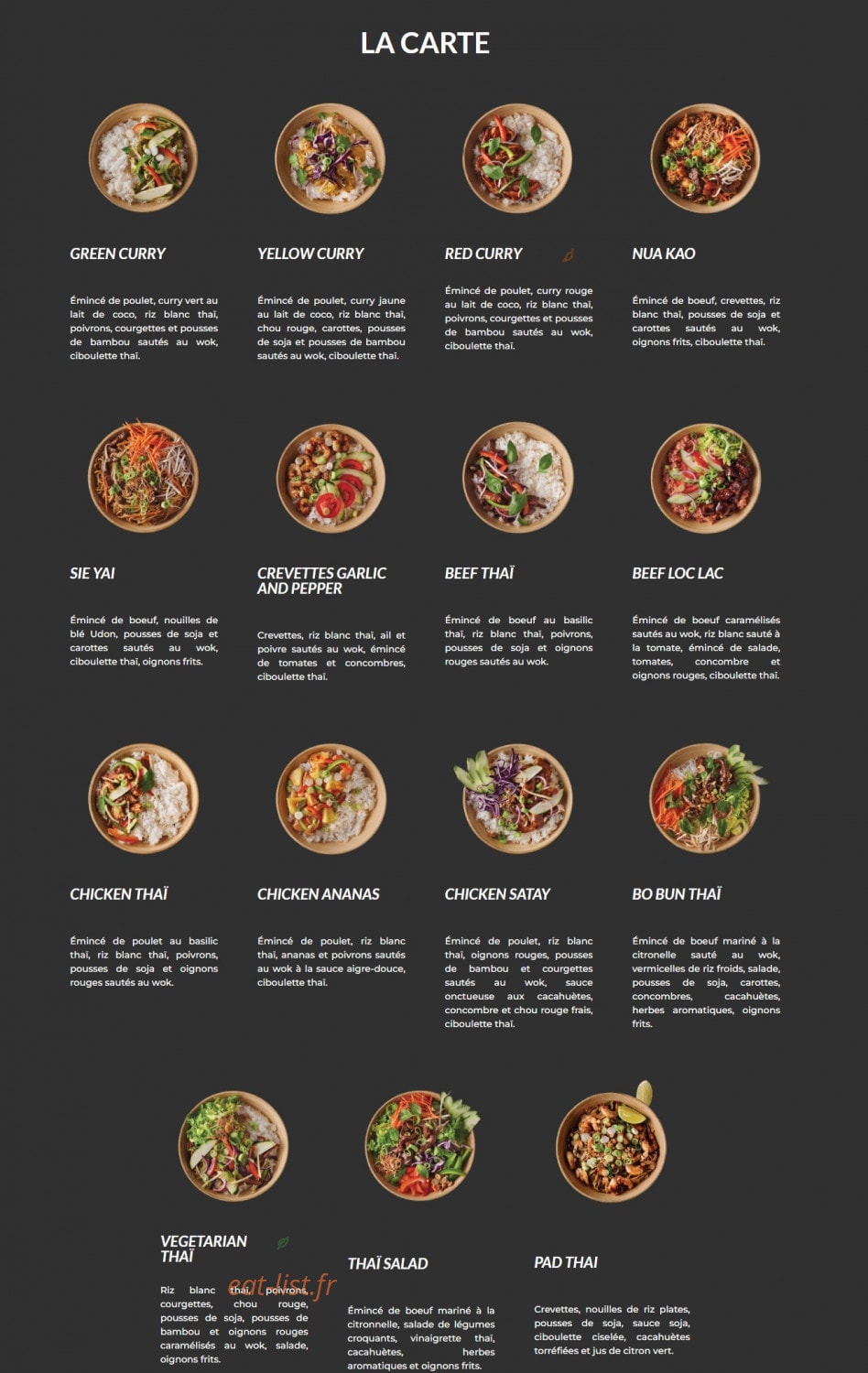 Pitaya — carte page 1