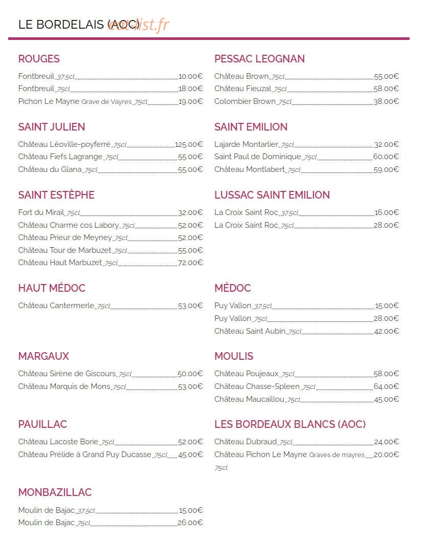 Le Blanc Nez — carte page 12