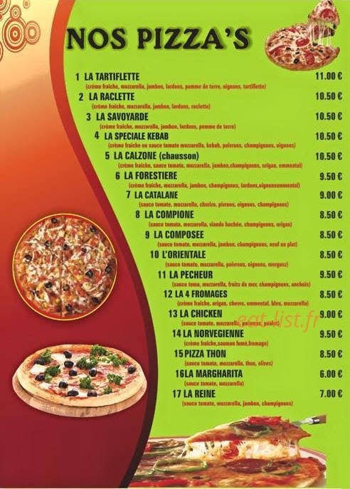 Kebab — carte page 2