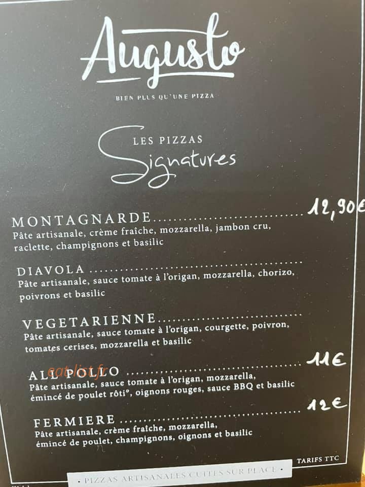 Le Relais — carte page 1