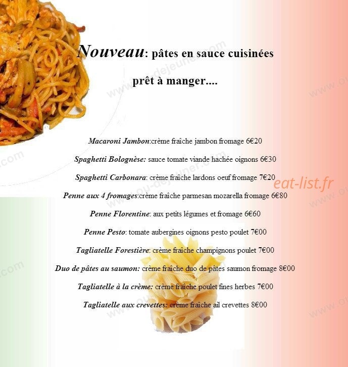 Allo PIzza des 2 Caps — carte page 2
