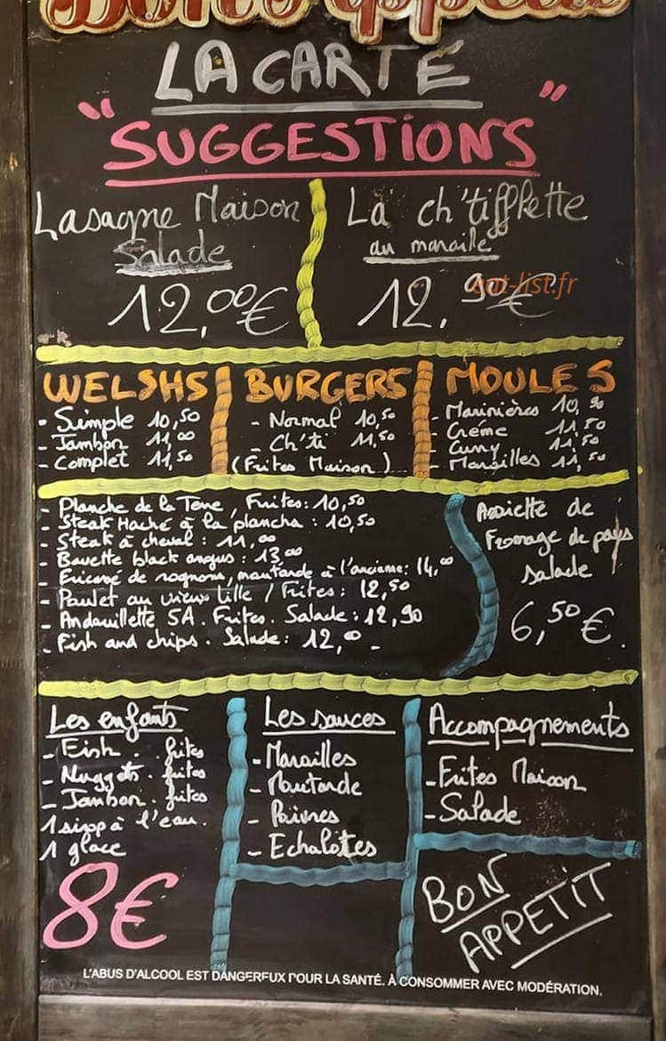 La petite Escale — carte page 1
