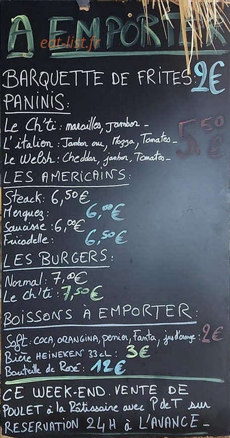 La petite Escale — carte page 3