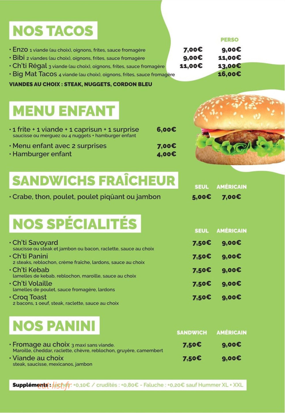 Chez Co By O'Chti Regal — carte page 3