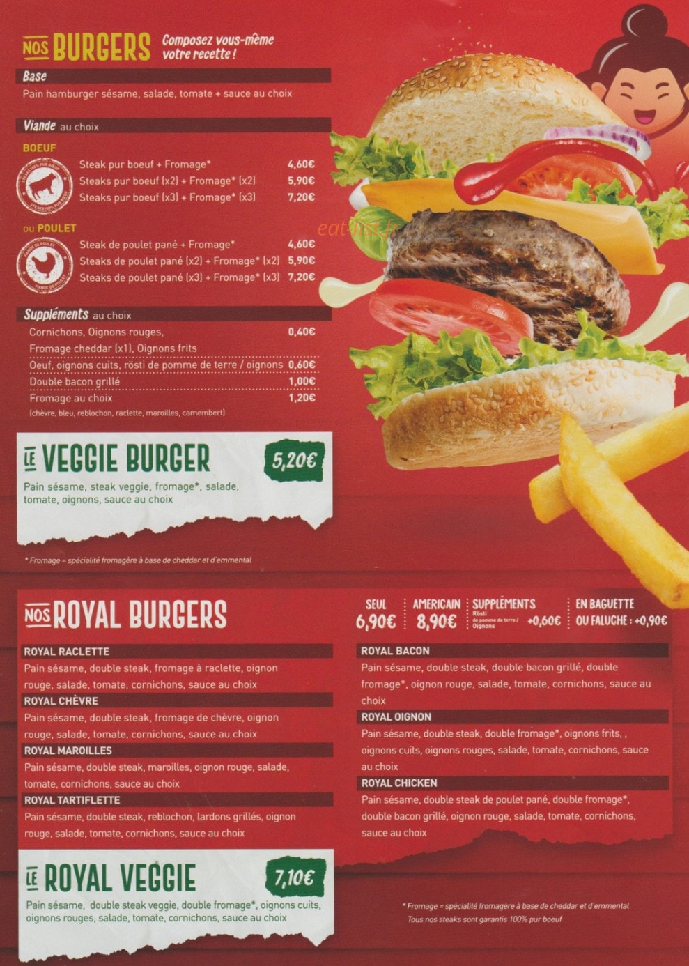 Chez Sumo — carte page 2