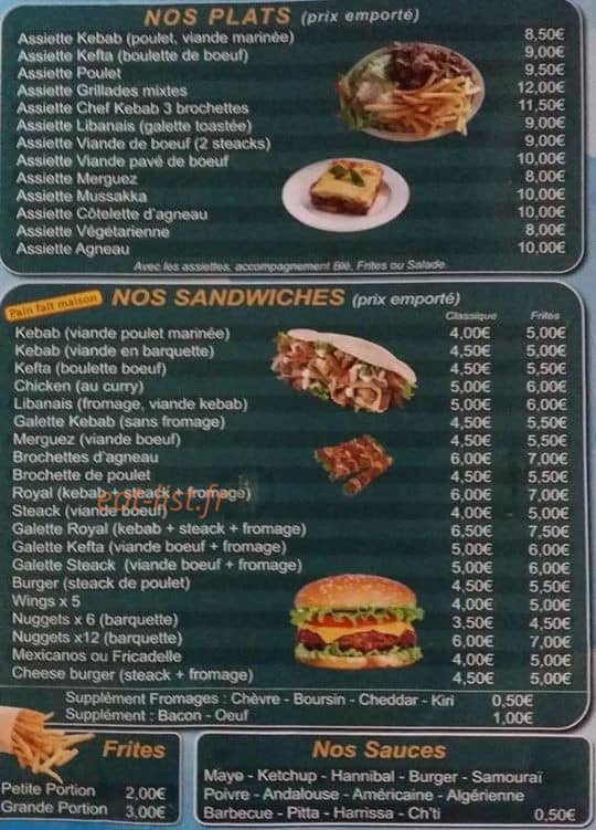 Le Marmaris — carte page 2