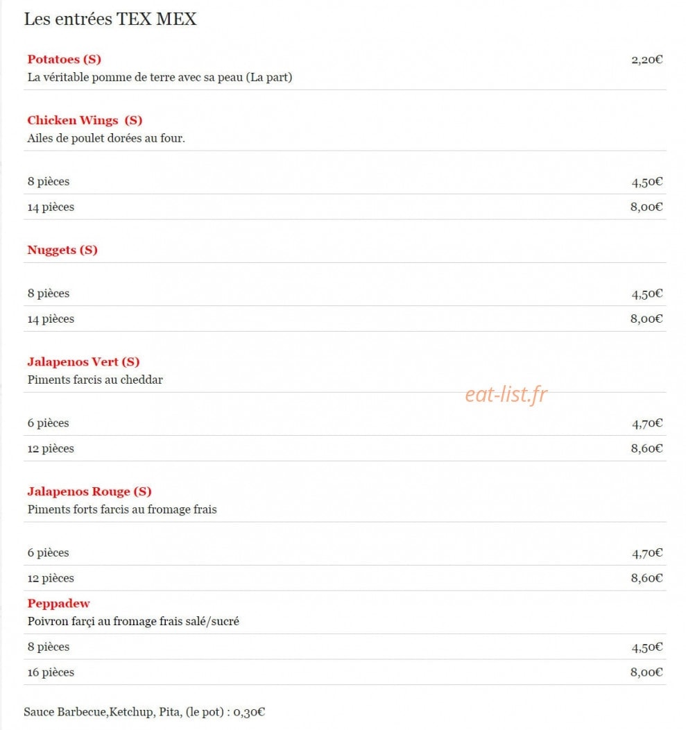 Mama's pizza — carte page 5
