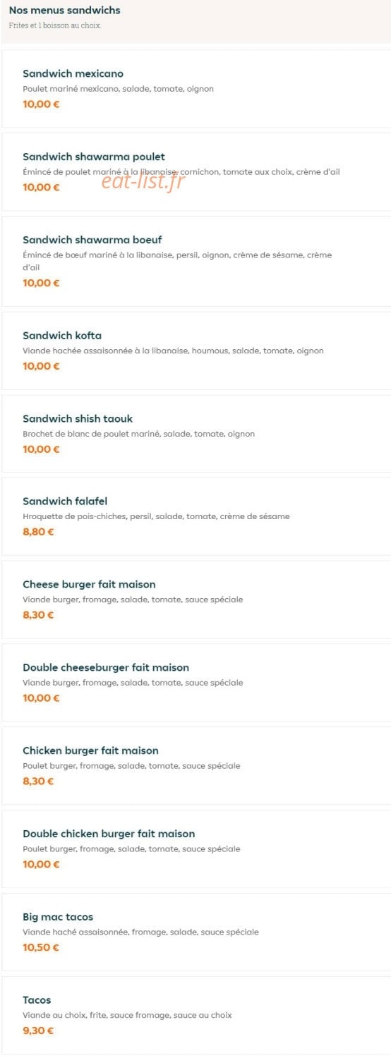 Allo Beirut — carte page 1