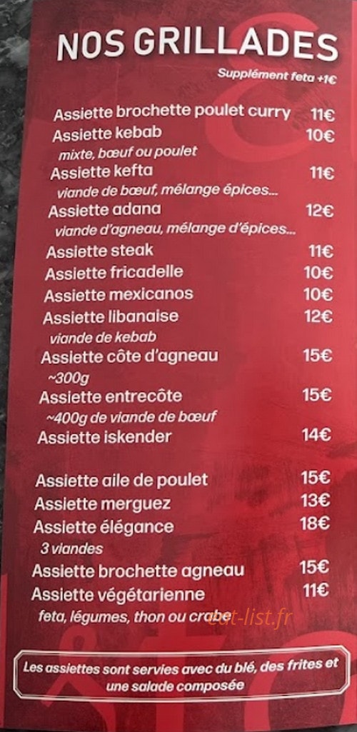Brasserie Elegance Istanbul — carte page 2