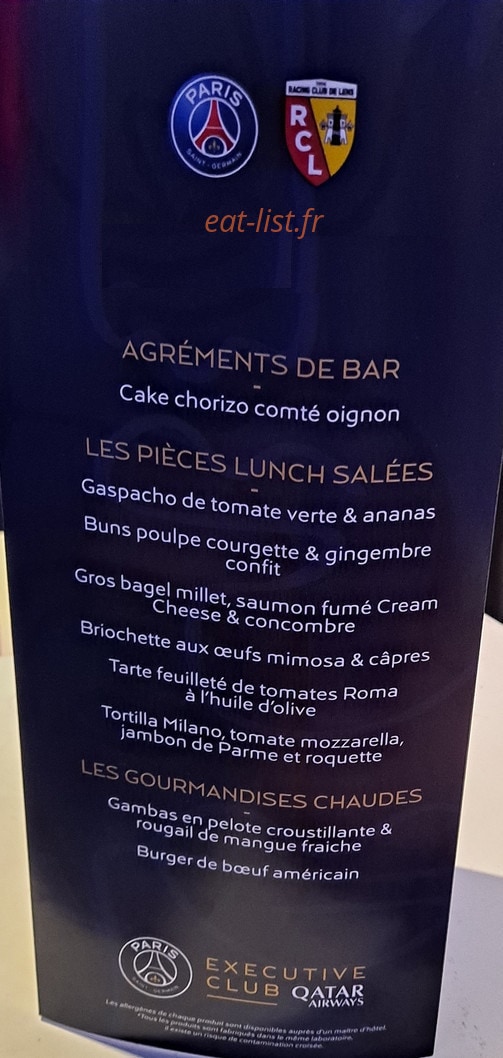 Chez Muriel — carte page 1