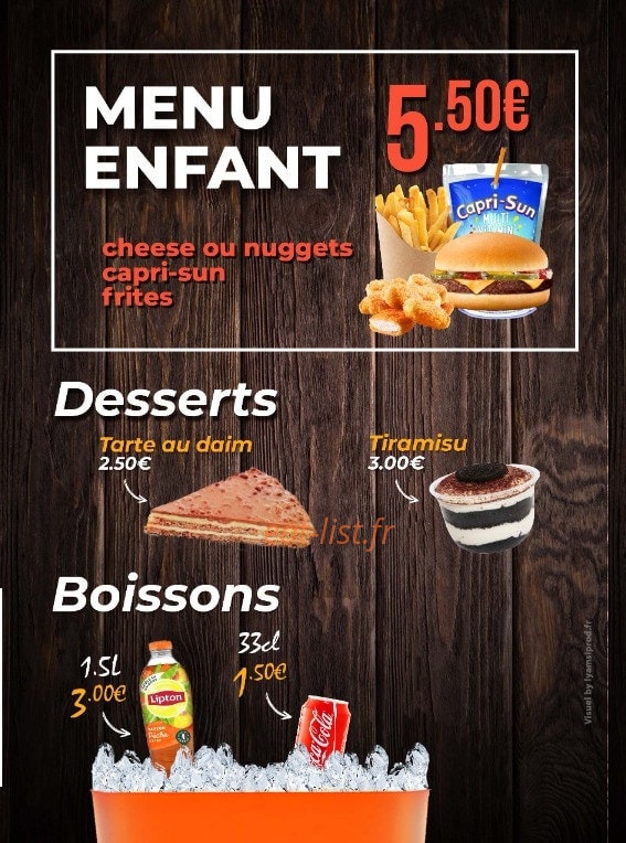 Extra Food — carte page 6